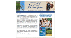 Desktop Screenshot of canadasouthwinetours.com